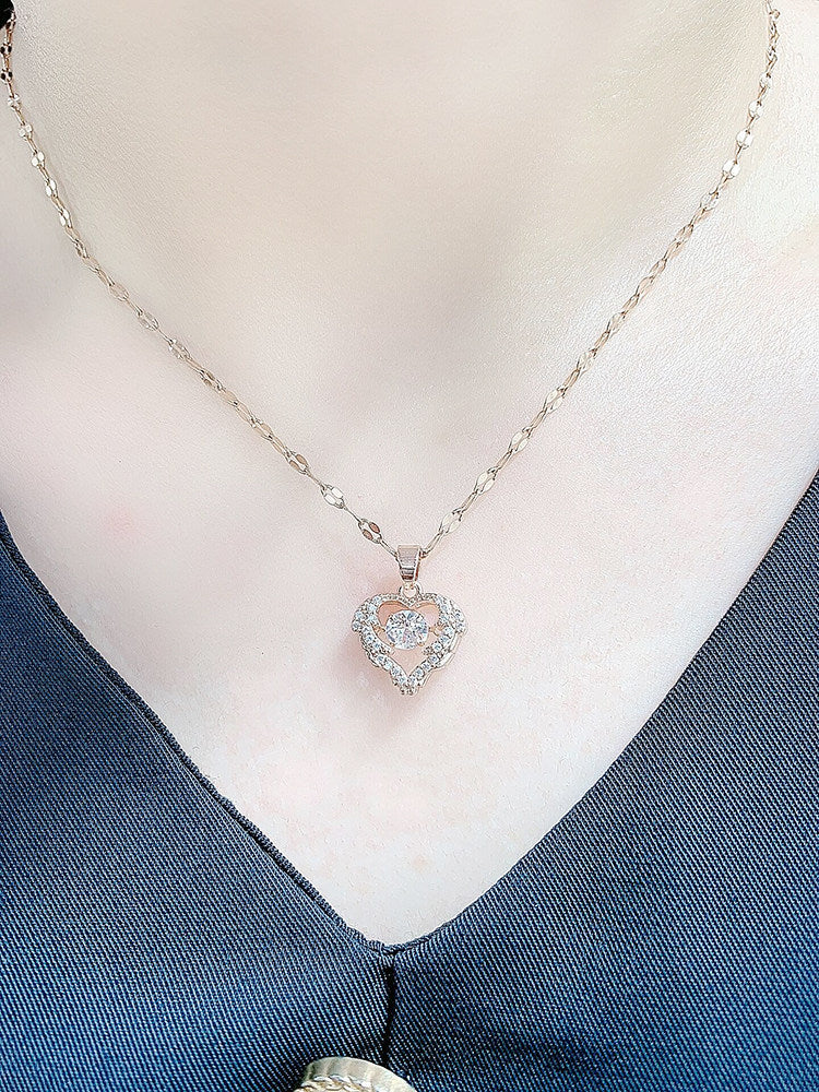 ハートネックレス（5color） A0321