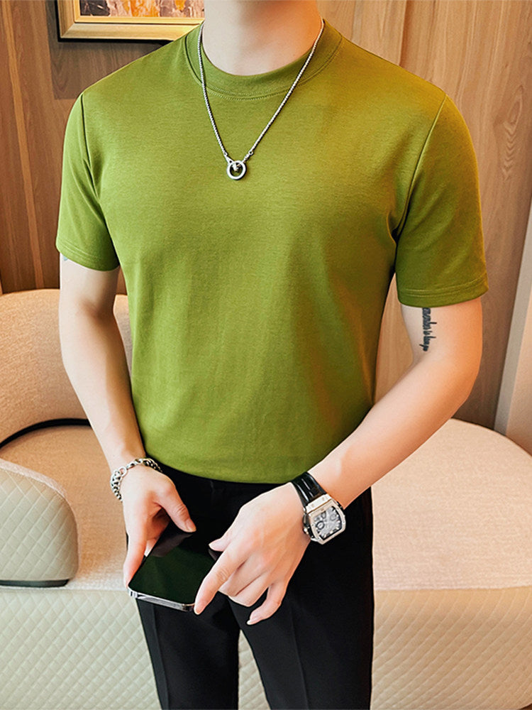 ラウンドネックTシャツ（7color） M0660