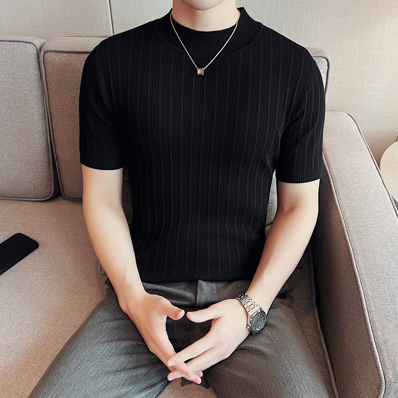 半袖 Tシャツスリムフィットトップス（6color）M0052